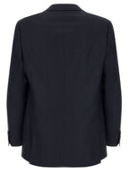 Midnight Blue Wool Brunico Suit