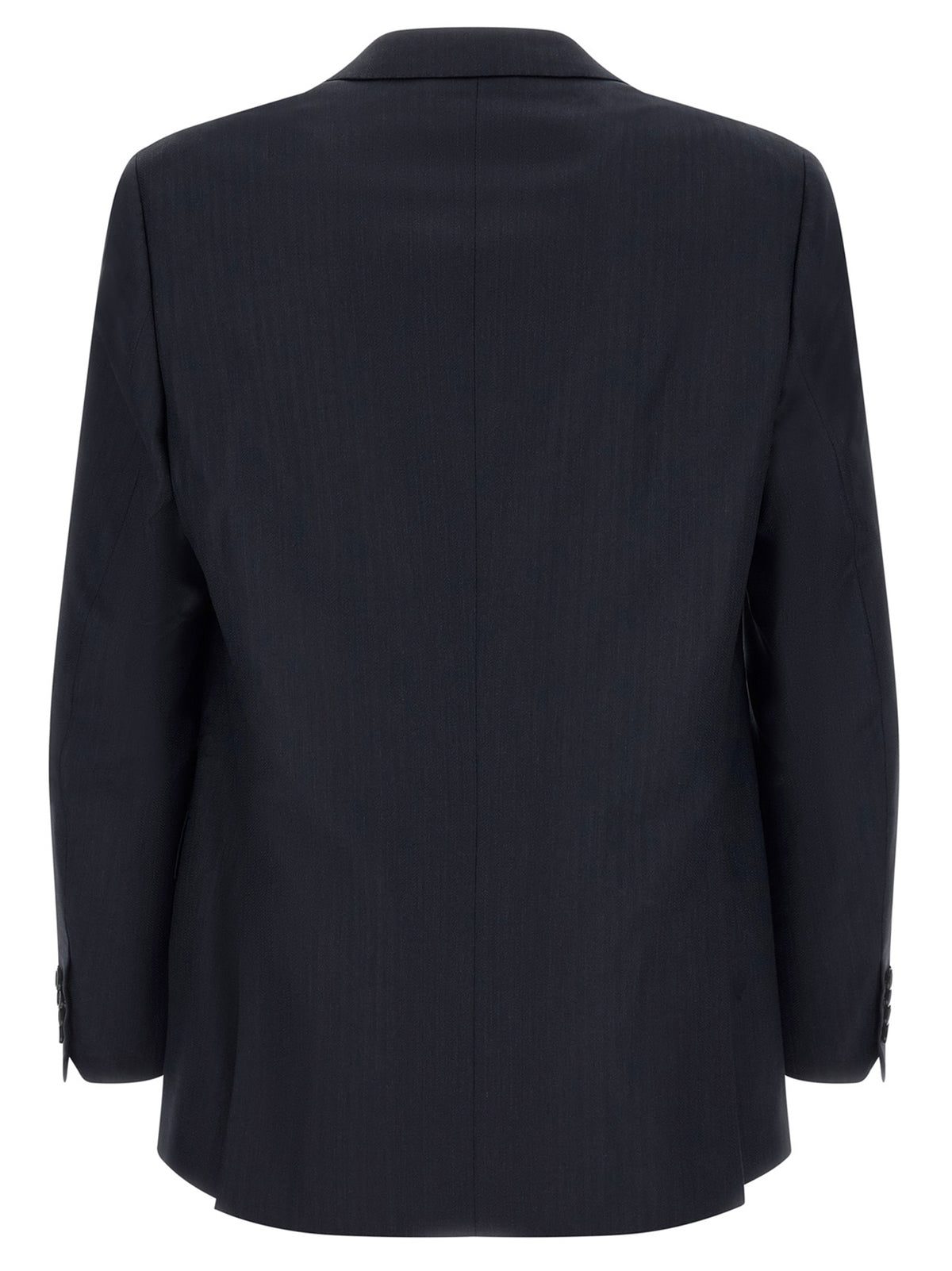 Midnight Blue Wool Brunico Suit
