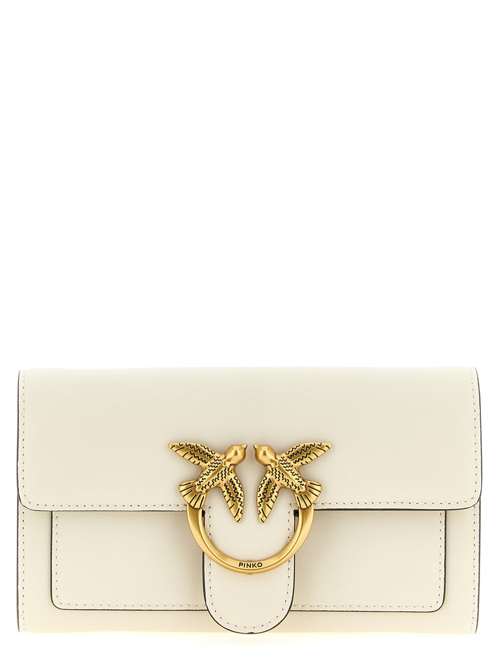 Silk‑Touch Calfskin Love Simply Cardholder
