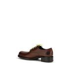 Brown Calfskin Slip-On Loafers