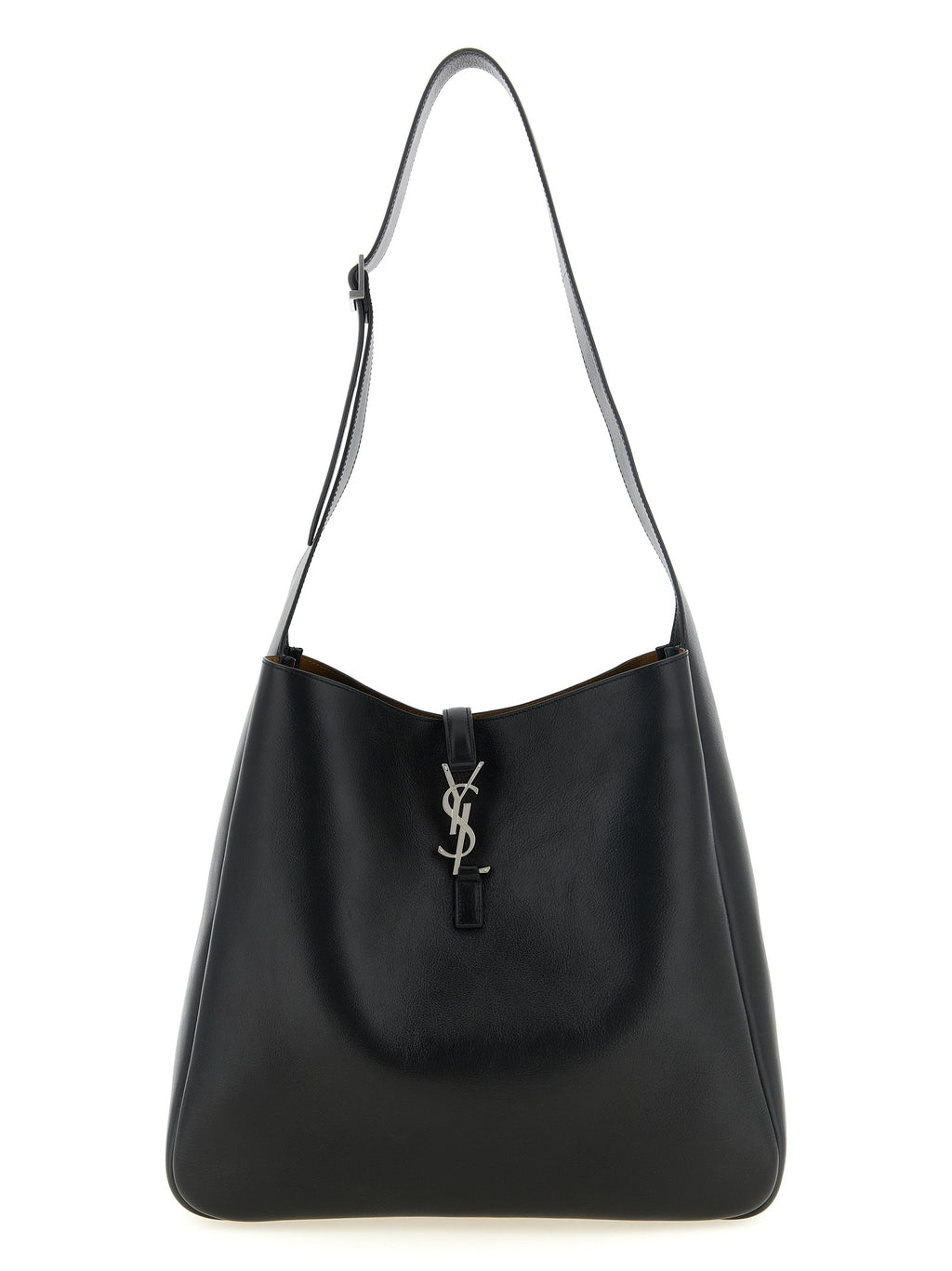 Black Calfskin Le 5 à 7 Shoulder Bag