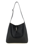 Black Calfskin Le 5 à 7 Shoulder Bag