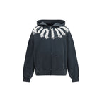 Oversized Hooded Zip Sweatshirt