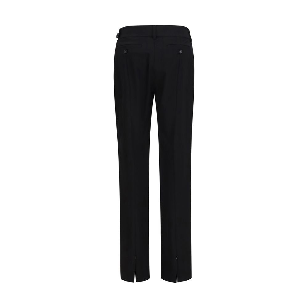 Rum Cigarette Pants with Belt