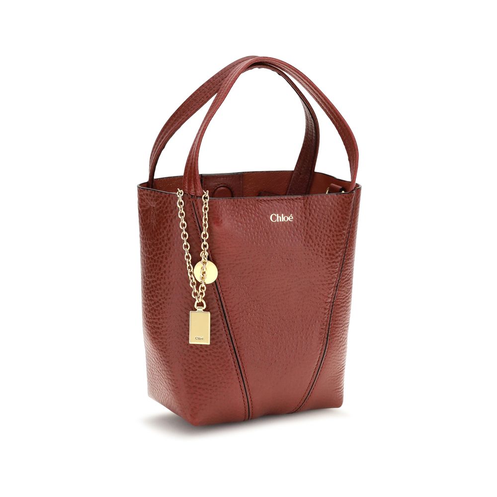 Calfskin Spin Shoulder Bag