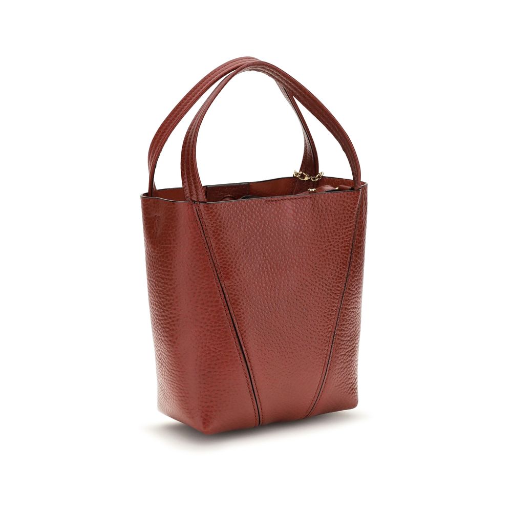 Calfskin Spin Shoulder Bag