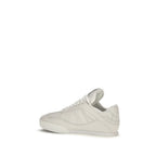 White Calfskin Kick Sneakers