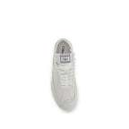 White Calfskin Kick Sneakers