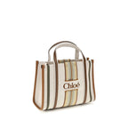 Small Woody Loop Canvas Tote