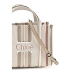 Small Woody Cotton Canvas Tote