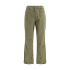 Cotton Gabardine Racing Staff Pants