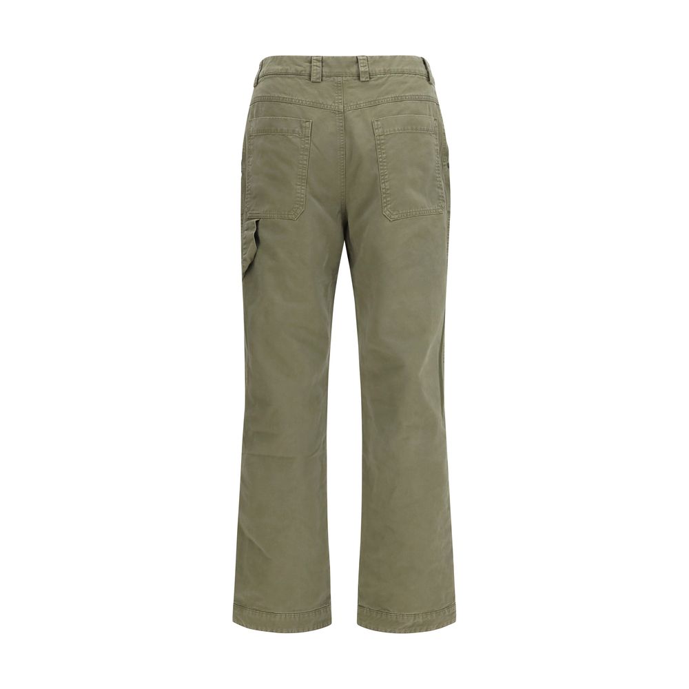 Cotton Gabardine Racing Staff Pants