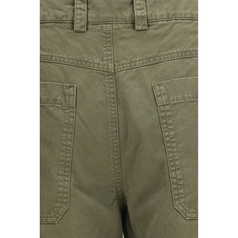 Cotton Gabardine Racing Staff Pants