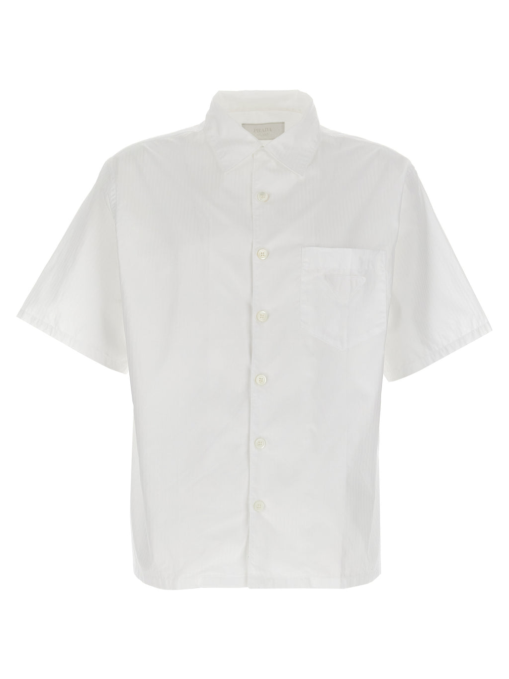 White Cotton Poplin Blouse