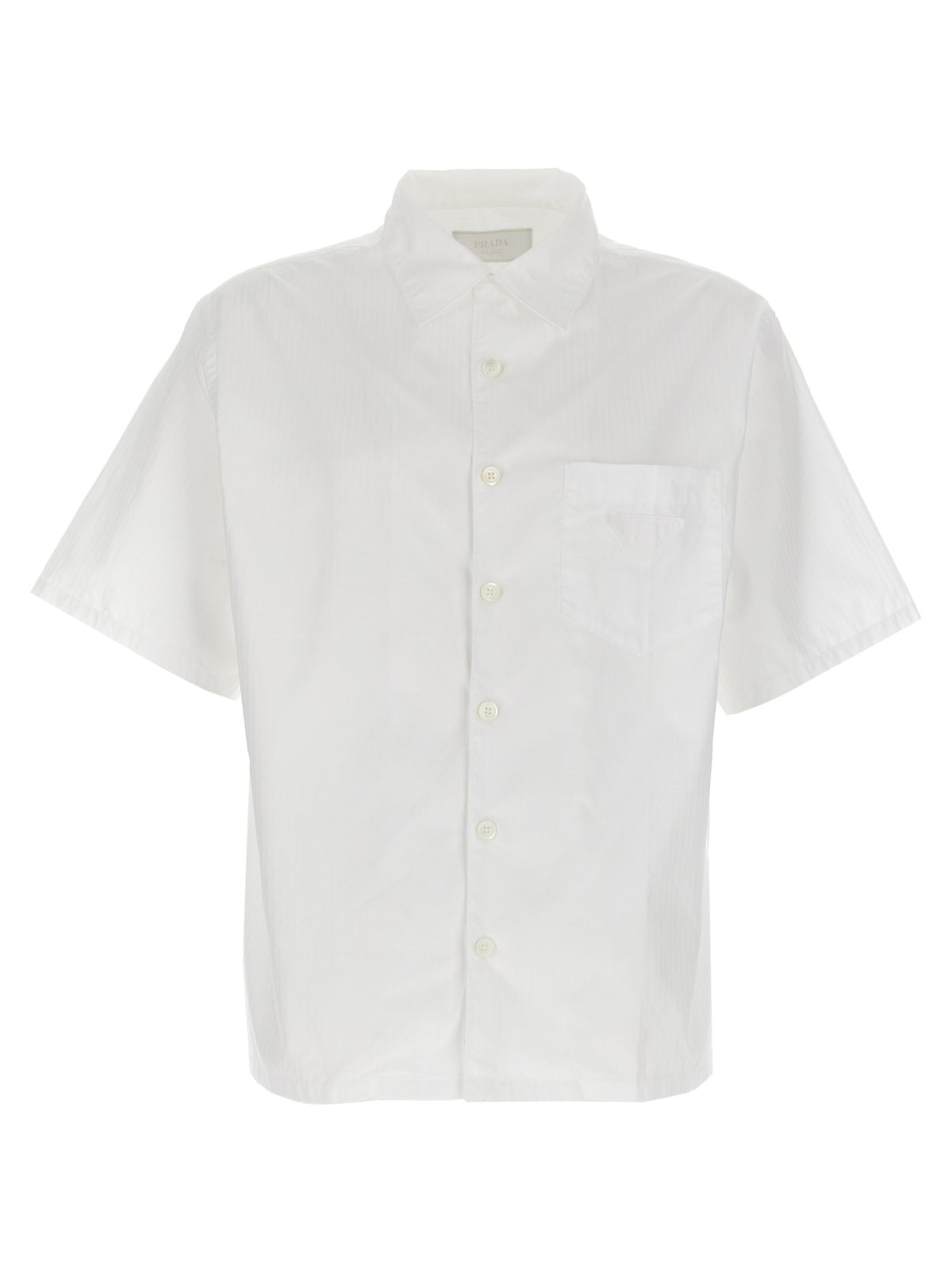 White Cotton Poplin Blouse