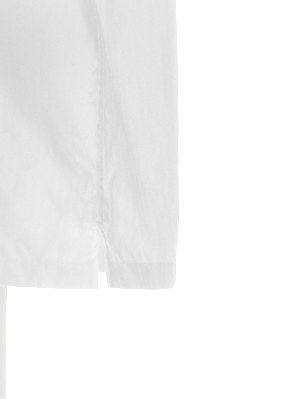 White Cotton Poplin Blouse