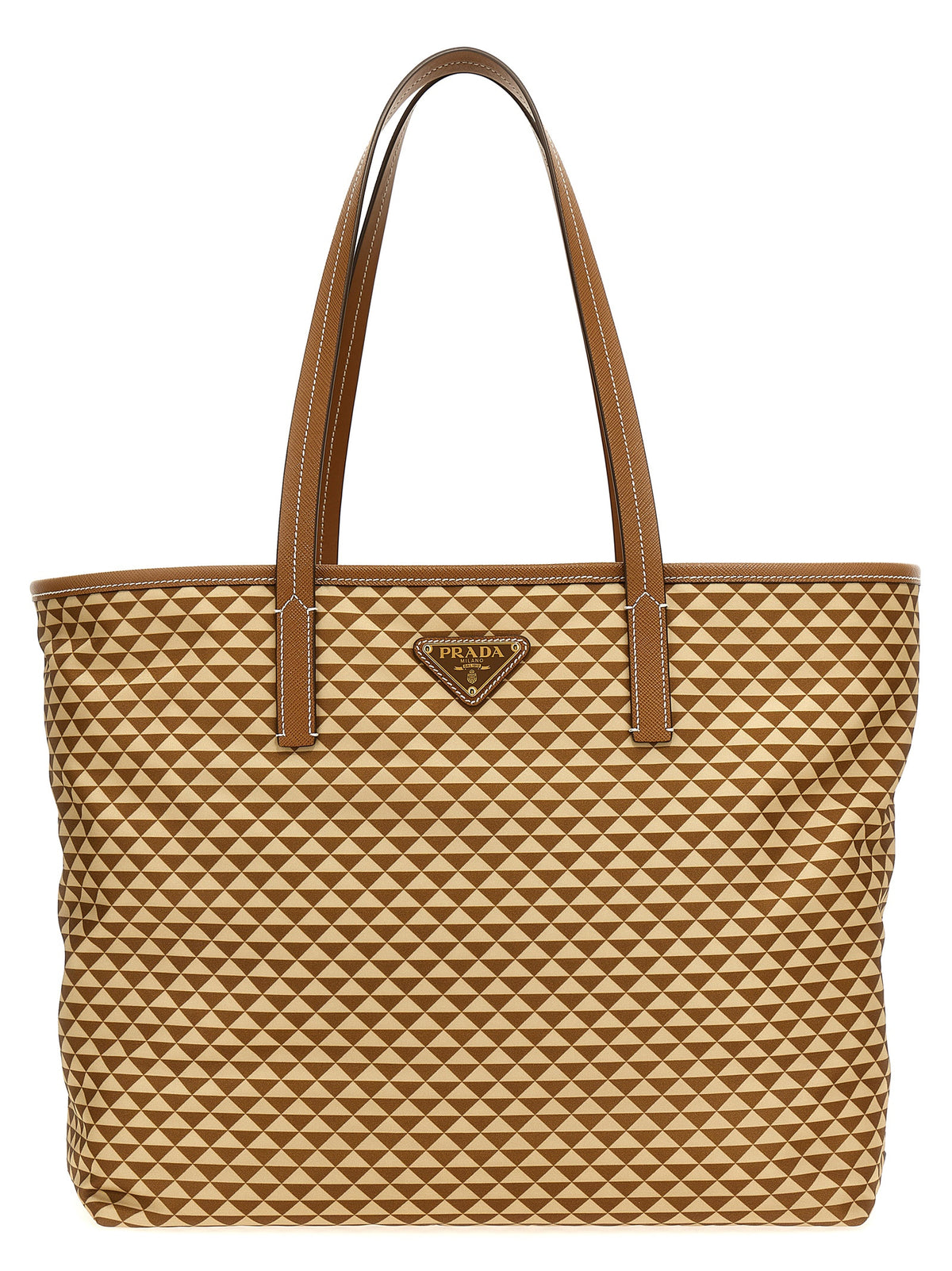 Multicolor Polyamide Symbole Tote