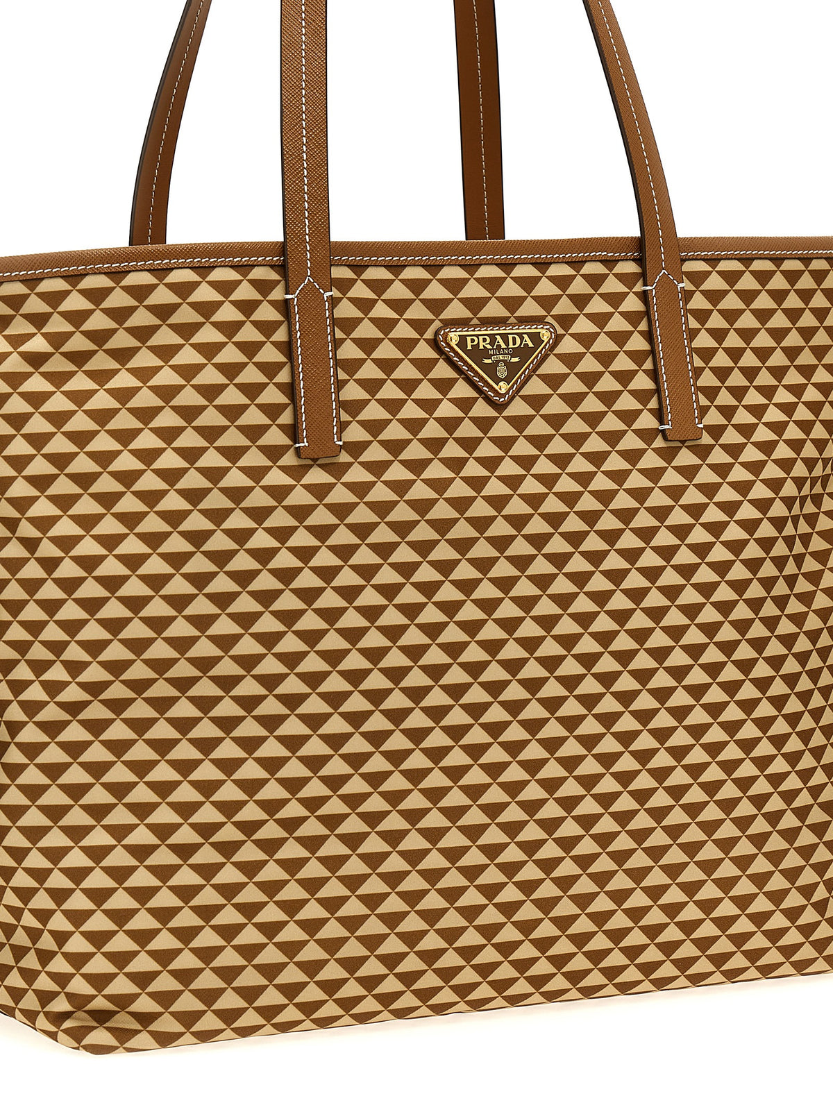 Multicolor Polyamide Symbole Tote