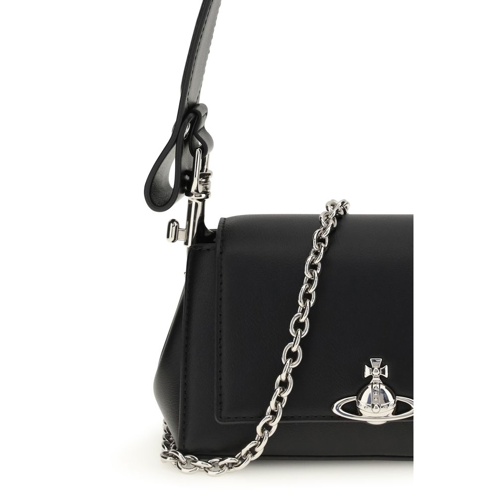 Faux Leather Hazel Small Shoulder Bag