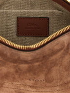 Mini Marcie Brown Calfskin Shoulder Bag