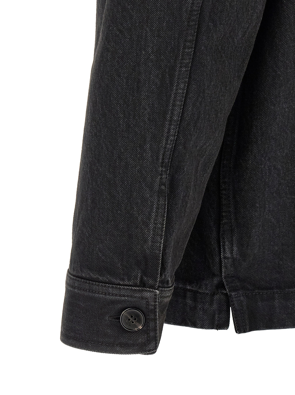 Black Cotton Overshirt
