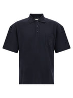 Blue Cotton Polo