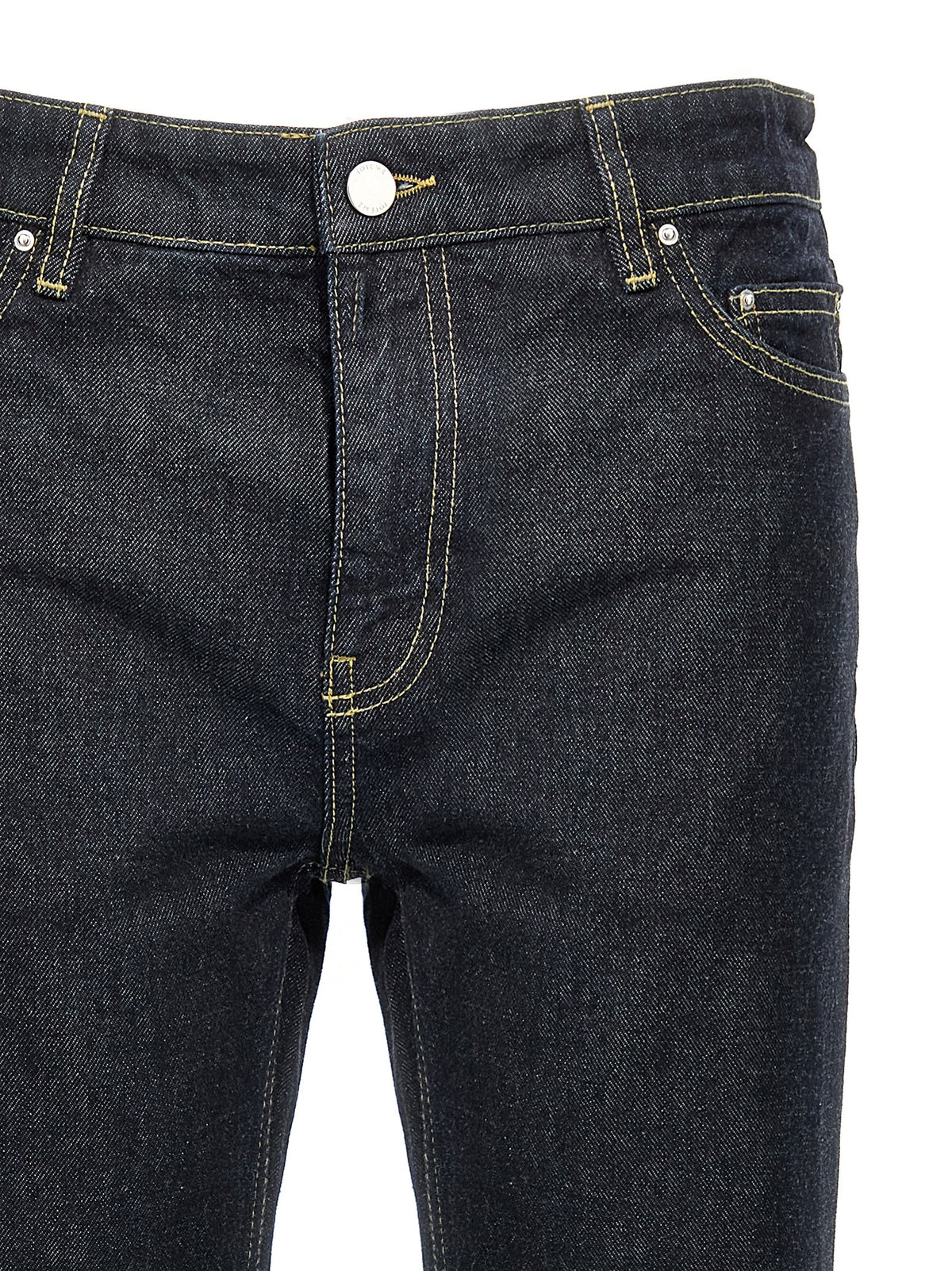 Cotton Low Taper Jeans