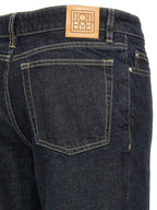 Cotton Low Taper Jeans