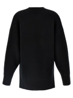 Polyester Wool Double‑Knit Cardigan