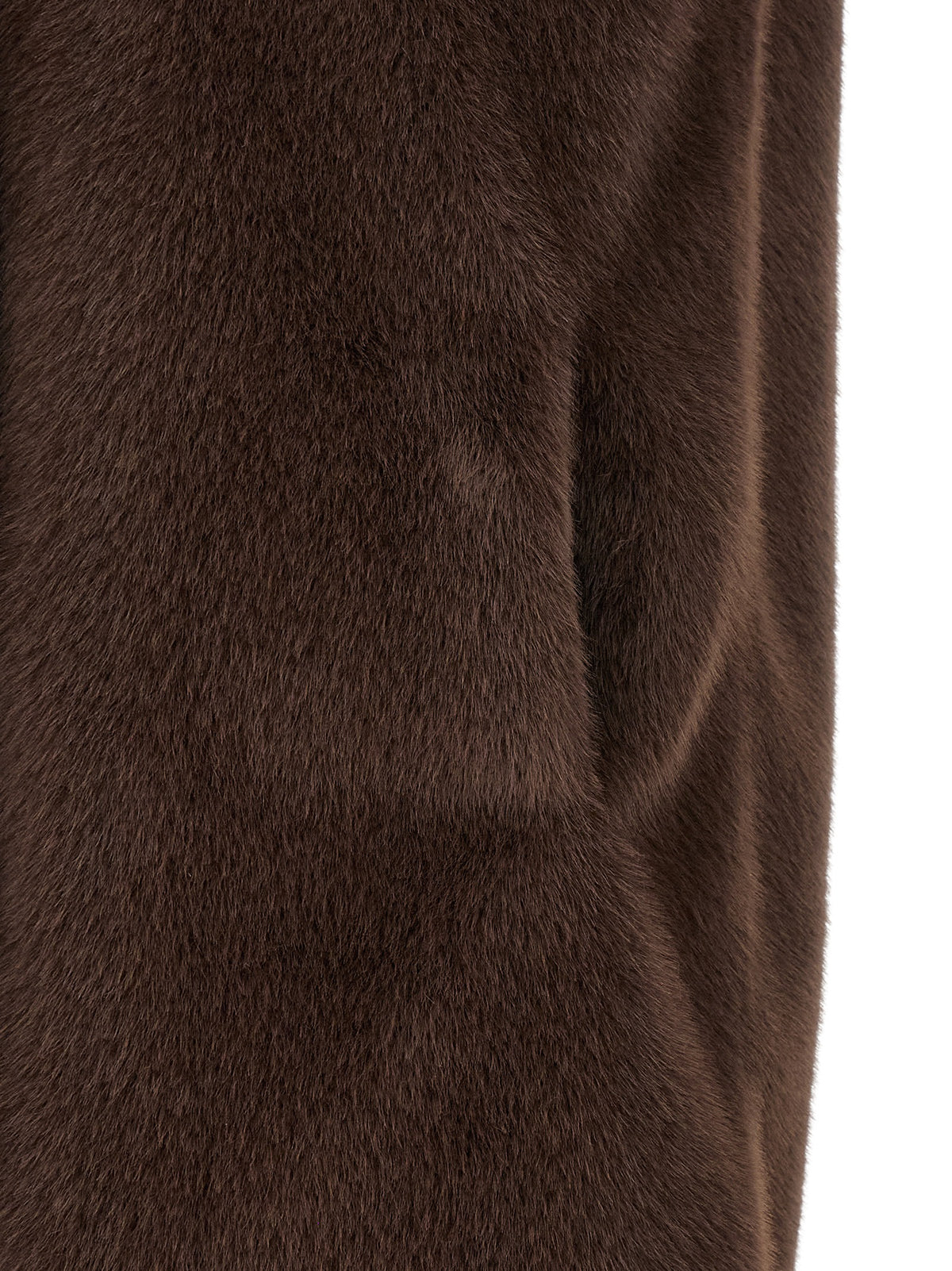 Beaver‑Effect Eco‑Fur Sleeveless Vest