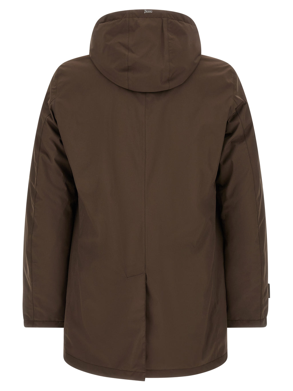 Matte Technical Brown Parka