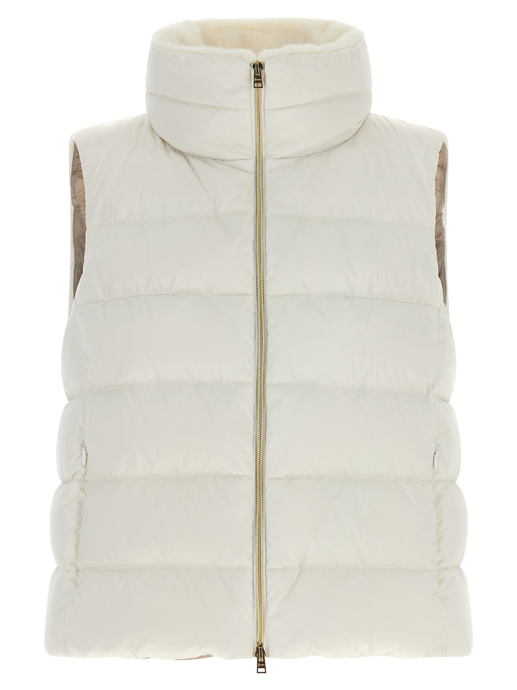 Technical Satin Quilted Vest