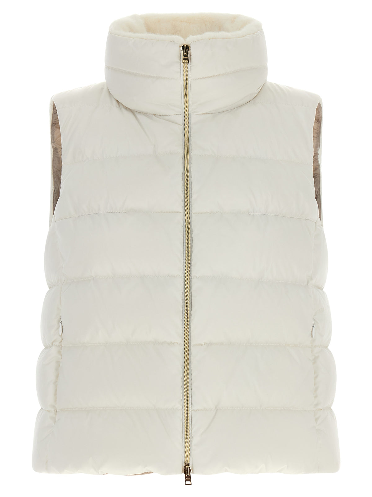 Technical Satin Quilted Vest