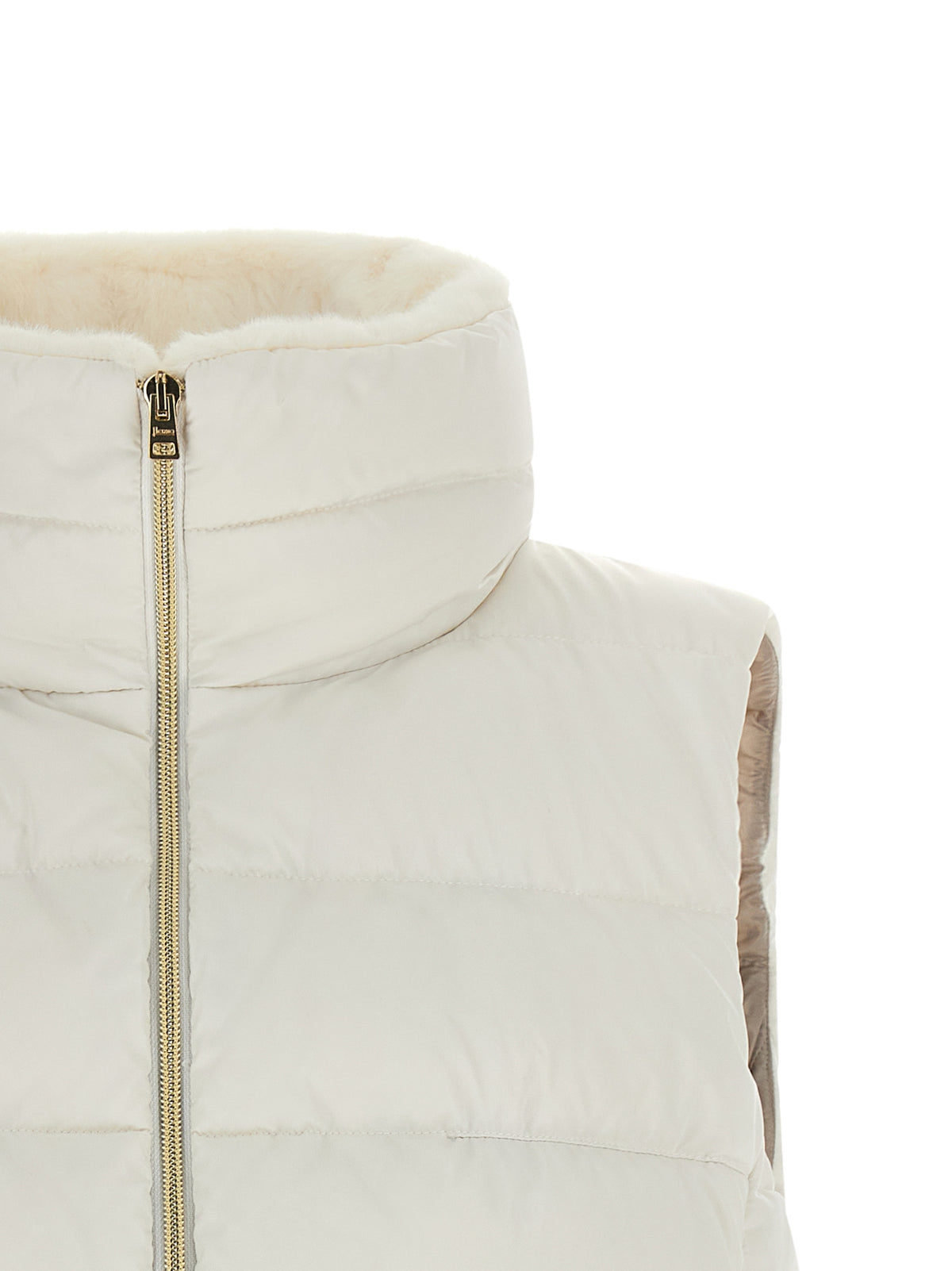 Technical Satin Quilted Vest