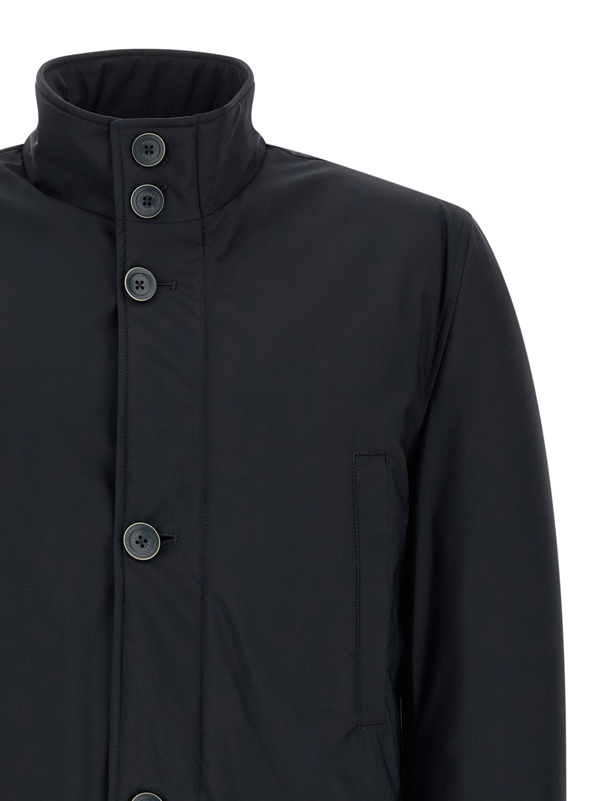 Midnight Blue Technical Full-Length Jacket