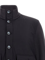 Resort Blue Cotton Jacket