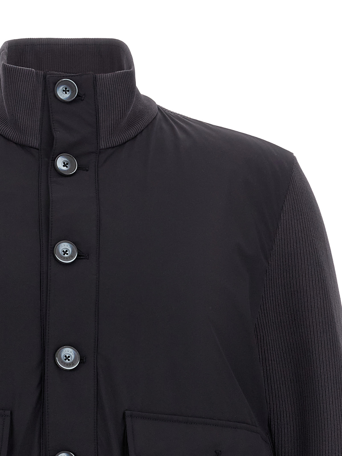 Resort Blue Cotton Jacket