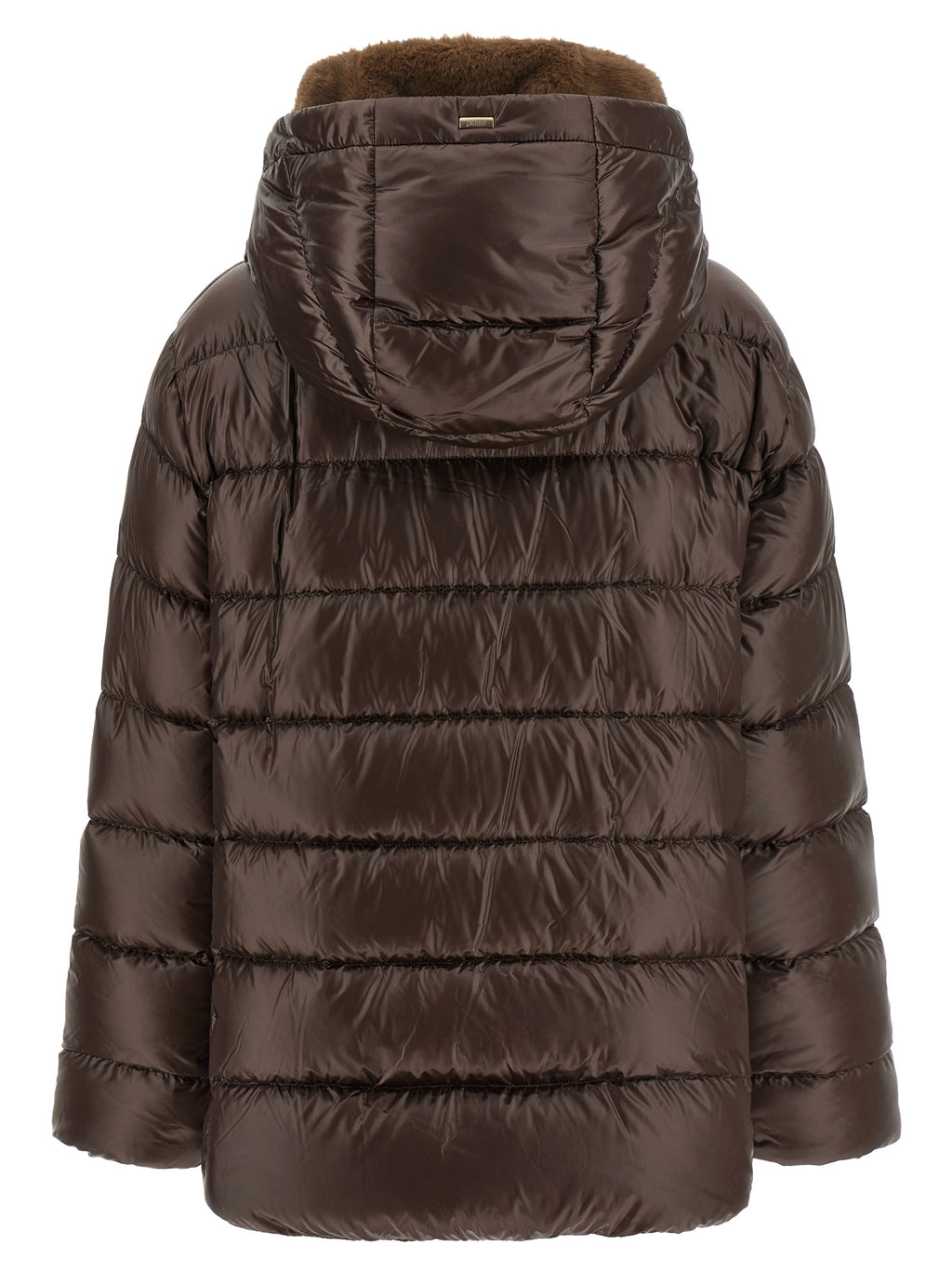 Polyamide Fusciacca Full-Length Down Jacket