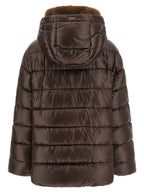 Polyamide Fusciacca Full-Length Down Jacket