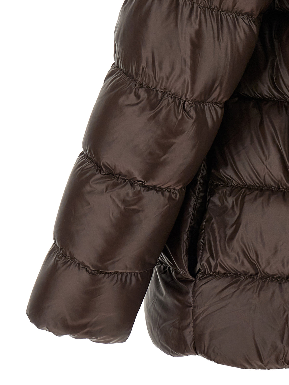 Polyamide Fusciacca Full-Length Down Jacket