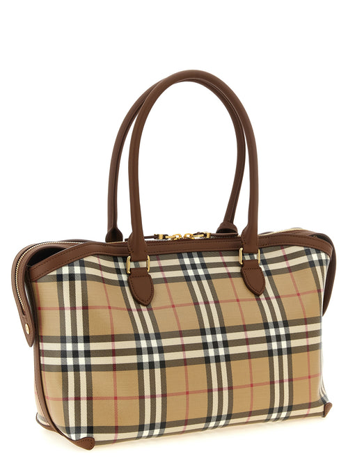 Small Coated Cotton Canvas Tote