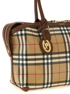 Small Coated Cotton Canvas Tote
