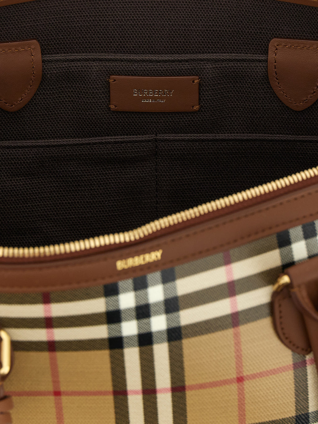 Small Coated Cotton Canvas Tote
