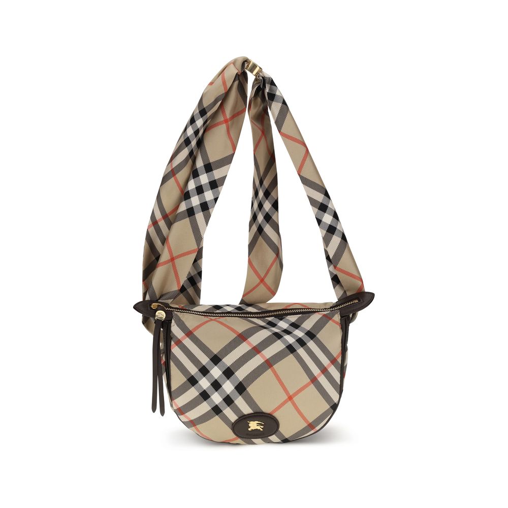 Silk Twill Ribbon Shoulder Bag