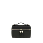 Mini Calf Leather Romy Slim Top Handle Bag