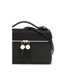 Mini Calf Leather Romy Slim Top Handle Bag