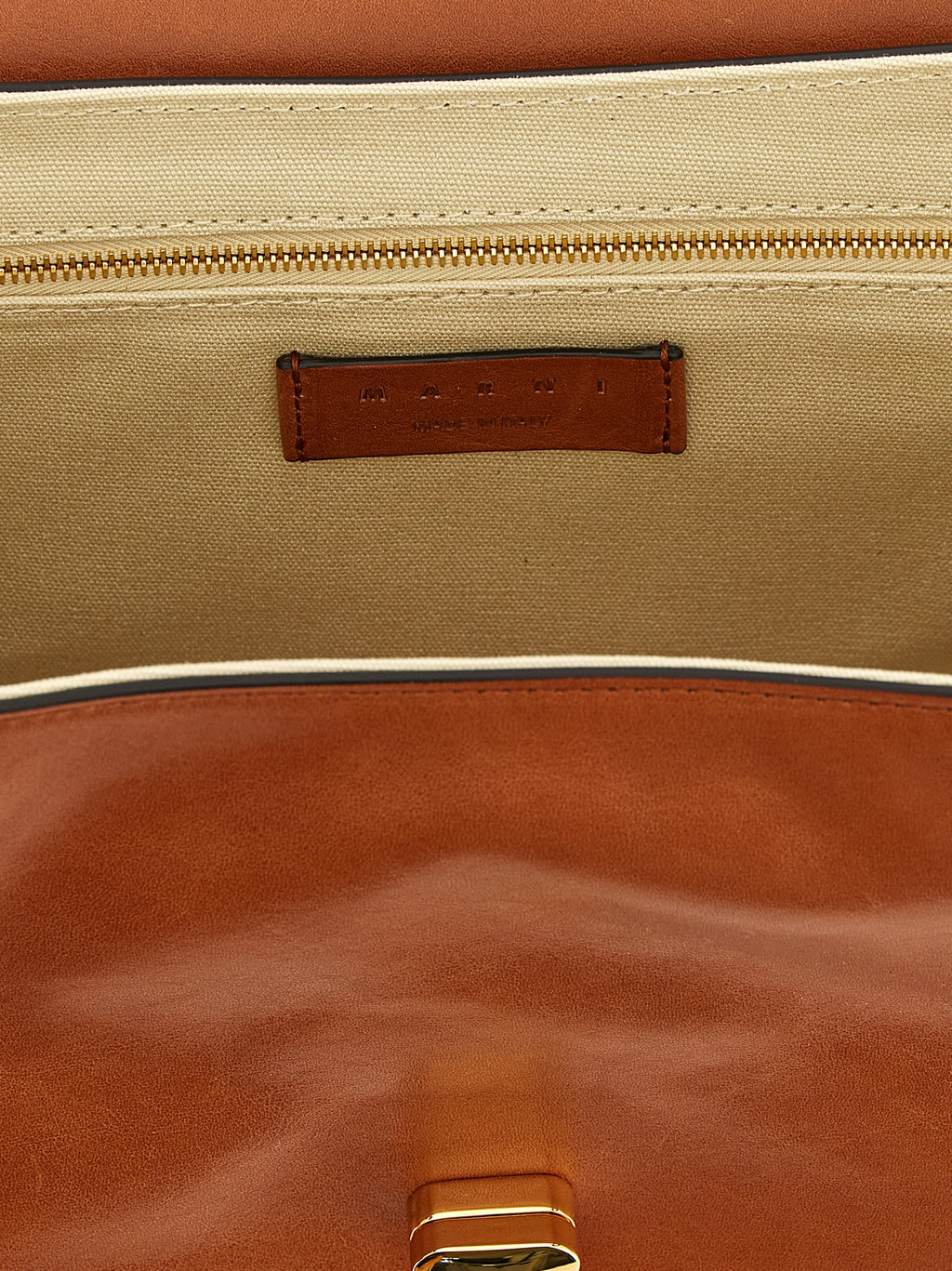 Calfskin East/West Shoulder Bag