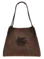 Medium Brown Cotton Libra Shopping Bag