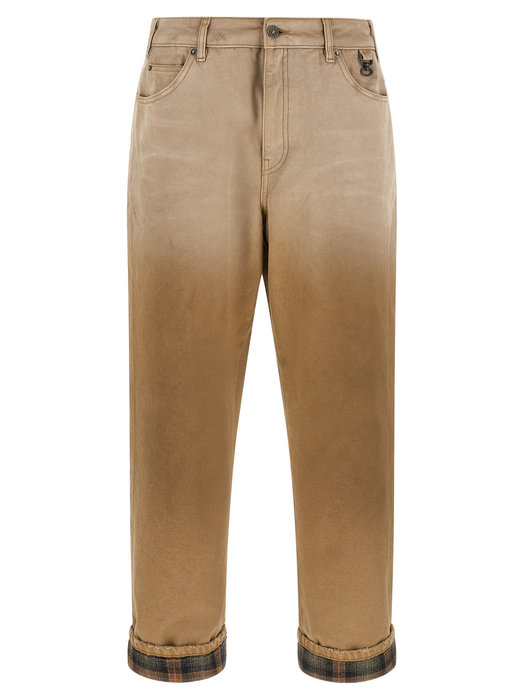 Journey Russell Beige Cotton Trousers