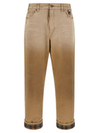 Journey Russell Beige Cotton Trousers